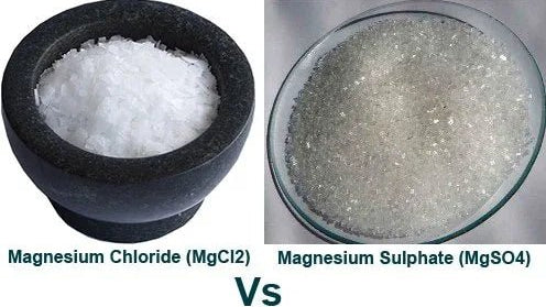 Epsom salt (magnesium sulfate) versus magnesium chloride: what's the difference? - Elektra Magnesium
