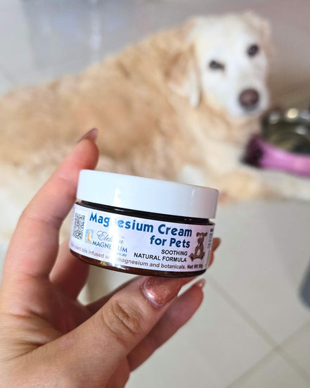 Magnesium Pet Cream 50g Jar