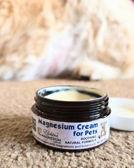 Magnesium Pet Cream 50g Jar