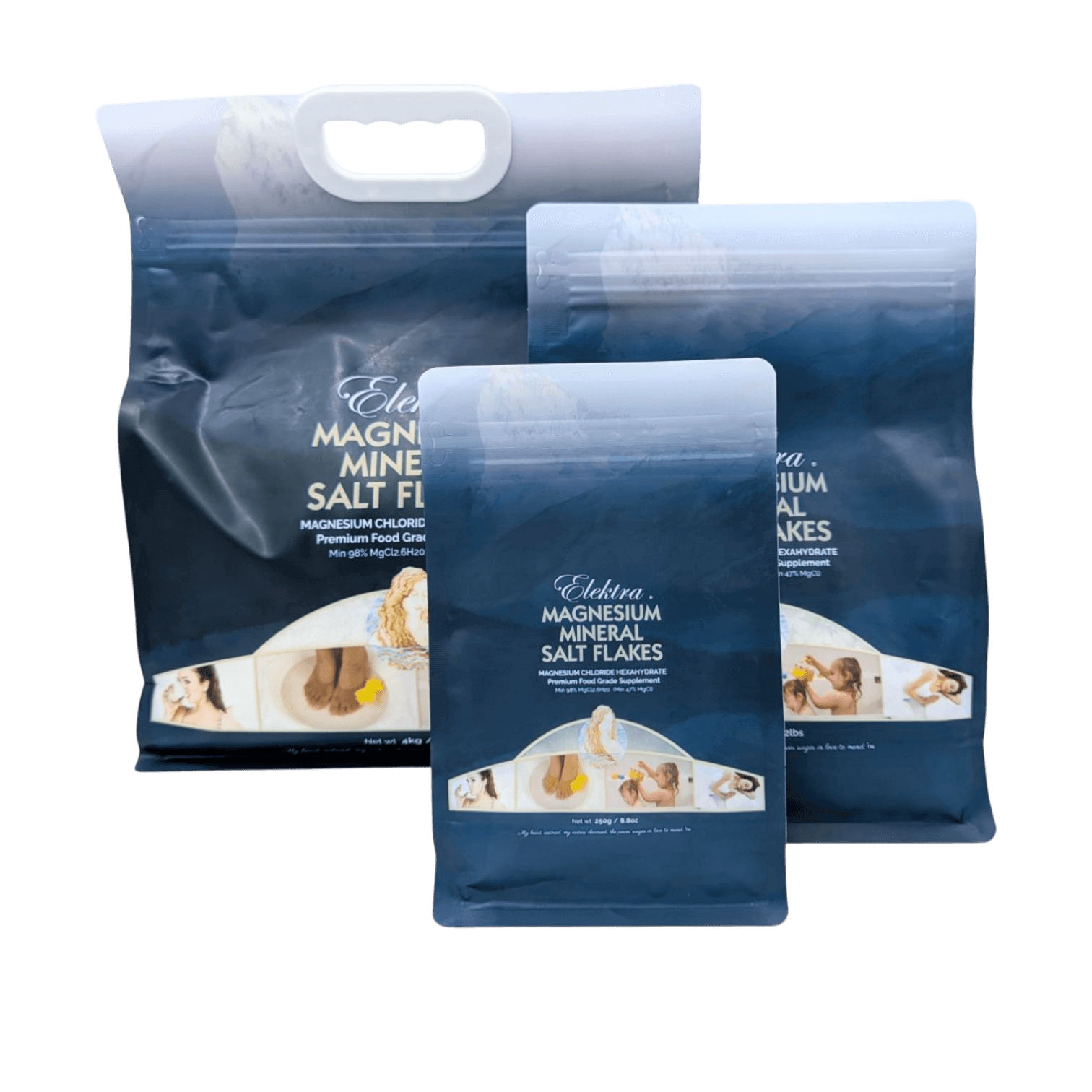 Magnesium Chloride Flakes (Certified Food Grade)