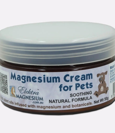 Magnesium Pet Cream 50g Jar