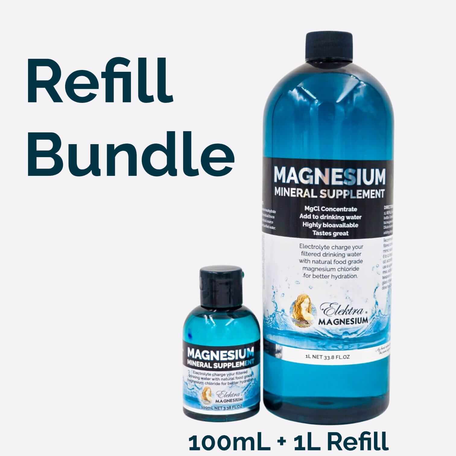 Magnesium Drops Water Supplement (for Drinking)