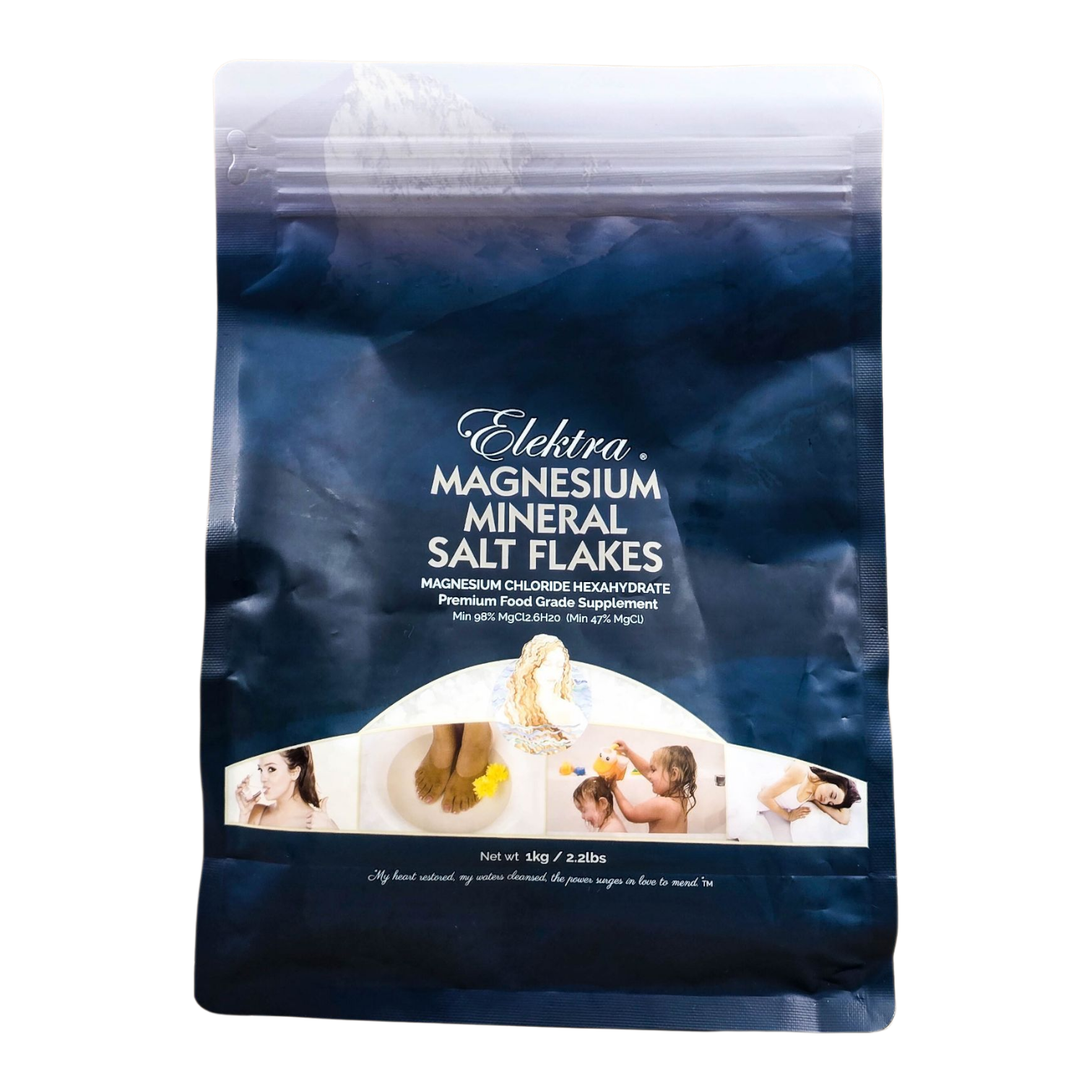 Magnesium Chloride Flakes (Certified Food Grade)