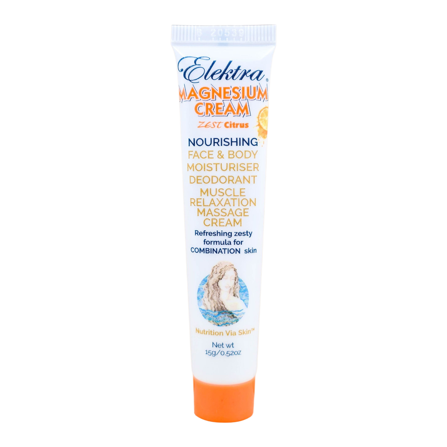 Magnesium Cream Zest-Citrus