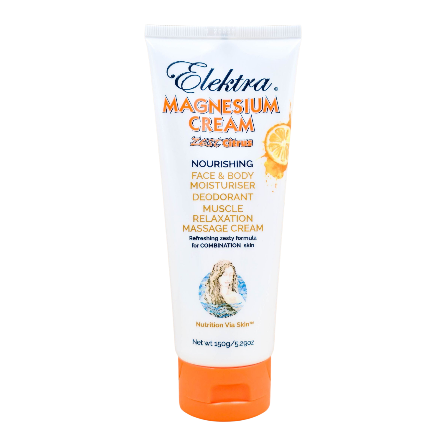 Magnesium Cream Zest-Citrus