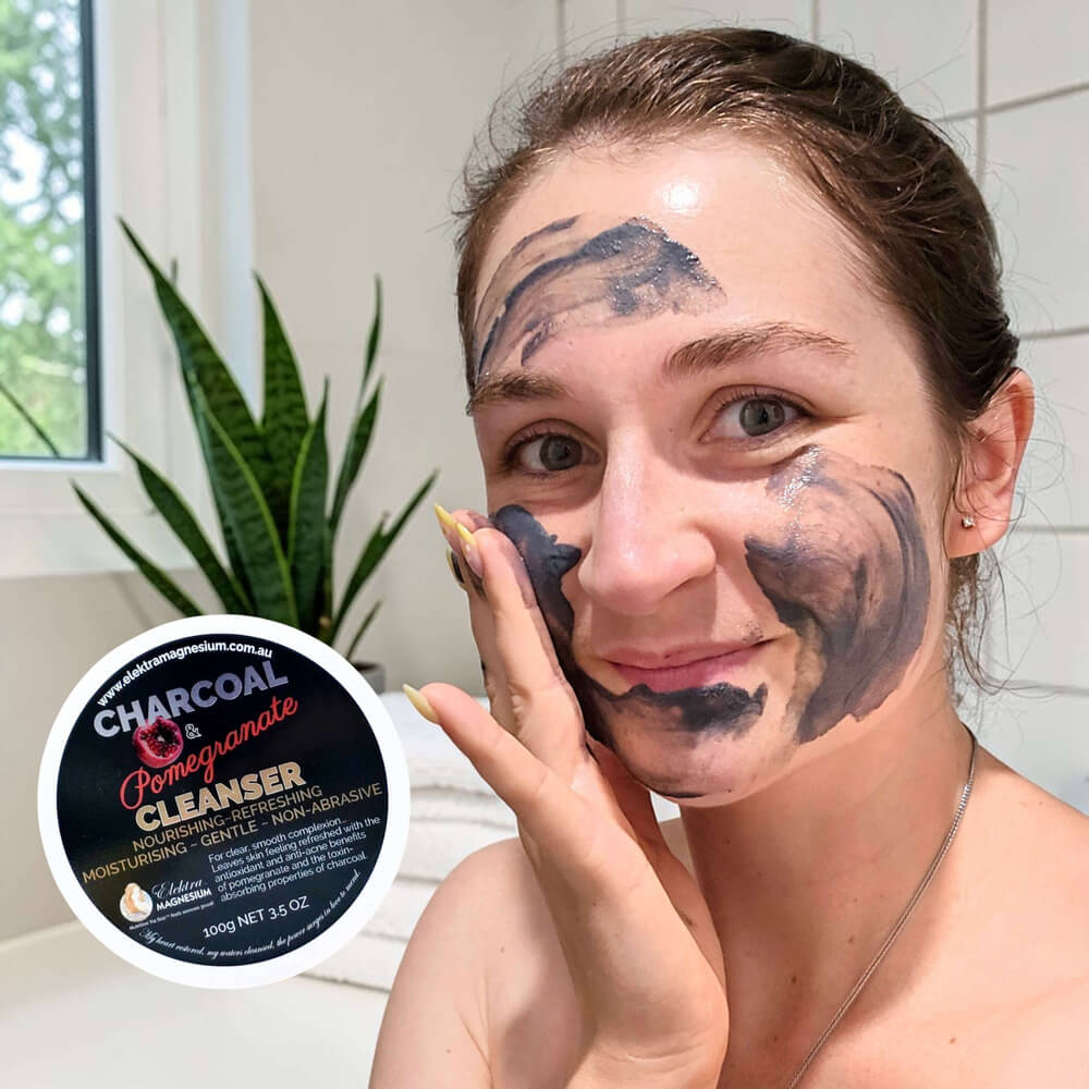 Charcoal-Pomegranate Cleanser