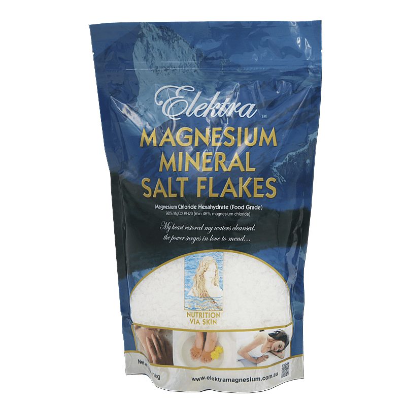 Magnesium Flakes 1Kg (Food Grade)