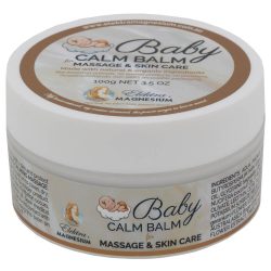 Baby calm balm for massage and skin care